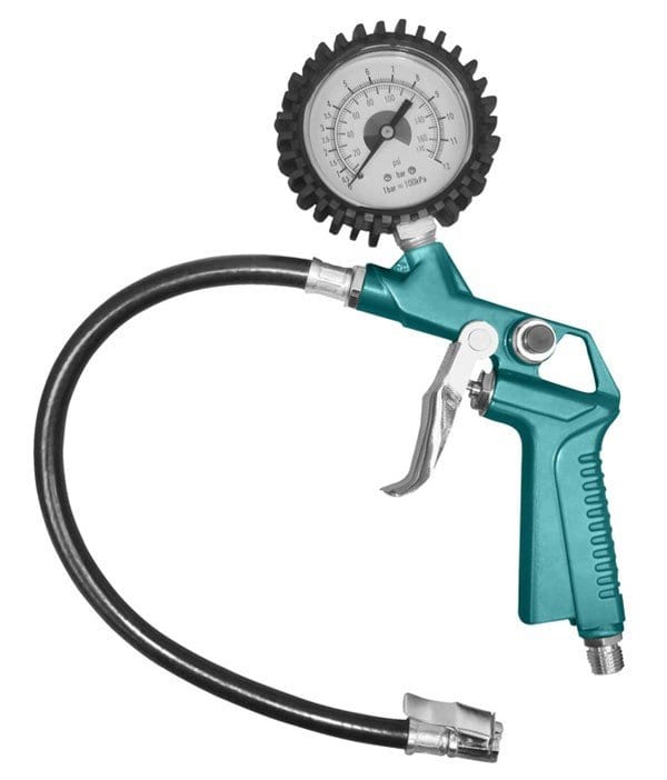Súng bơm lốp xe dùng khí có đồng hồ đo áp Total TAT11601
