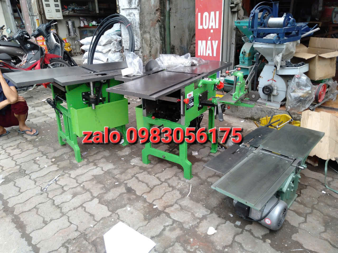 cưa bào cuốn 30 Máy liên hợp chế biến gỗ đa năng tích hợp nhiều chức năng trên cùng một thiết bị, giúp tiết kiệm chi phí đầu tư, nâng cao năng suất và tối ưu không gian xưởng sản xuất.